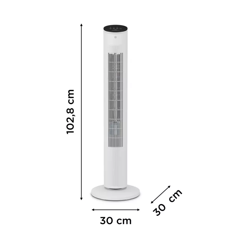 Ventilatore a torre per la casa Rowenta Eole VU6871 bianco 40W AC 220-240V