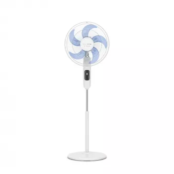Ventilatore da pavimento per la casa Rowenta Turbo Silence VU5450F0, 32 W, 1470 mm di altezza, bianco
