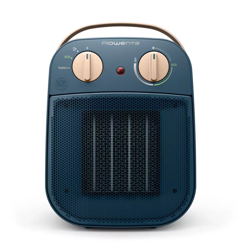 Rowenta My Nomad SO8230F0 Termoventilatore elettrico per interni blu 1800 W termoventilatore con ventilatore