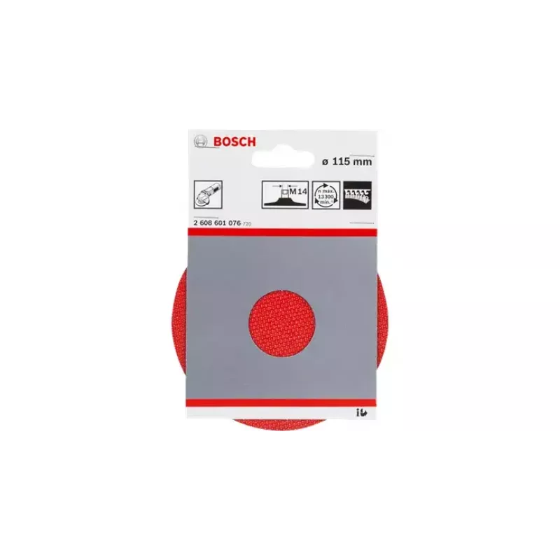 Piastre di fissaggio con velcro Bosch 2608601077 1 pezzo