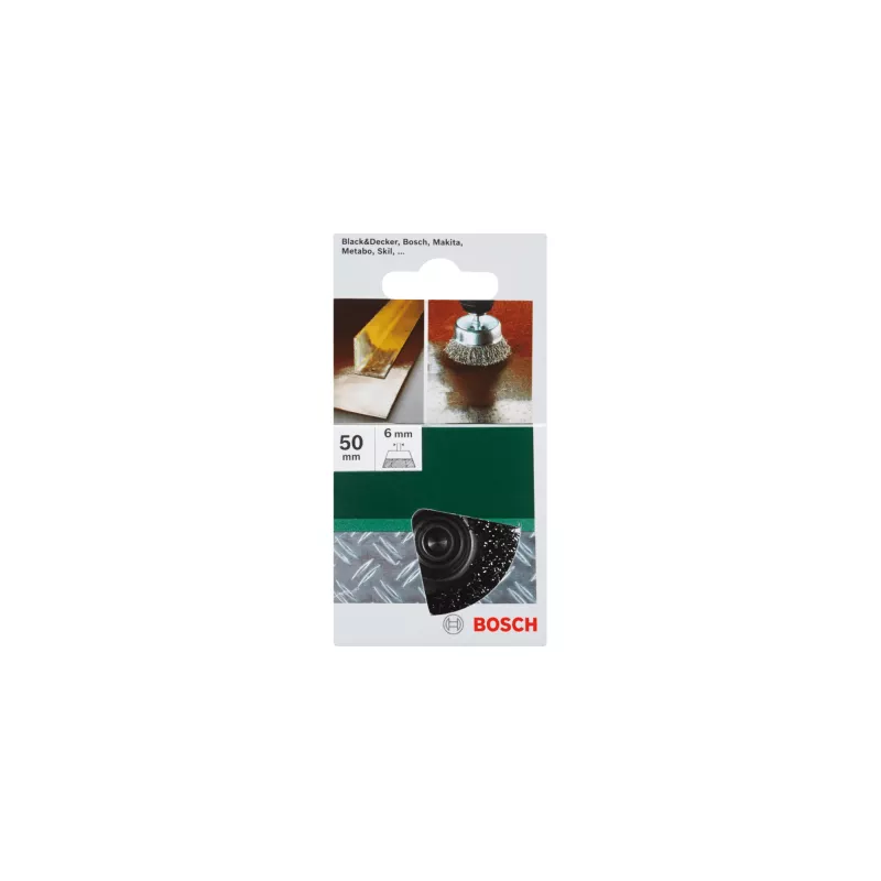 Spazzola a tazza Bosch 2609256515 diametro gambo 6 mm diametro 5 cm