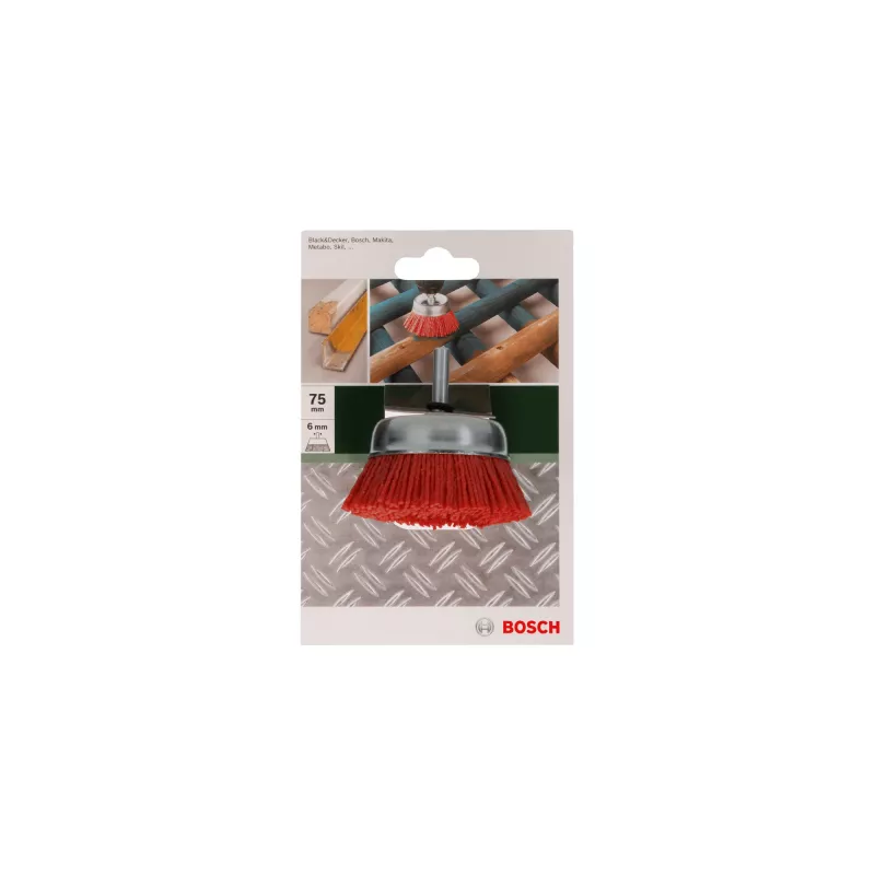 Bosch 2 609 256 525 spazzola metallica/spazzola a tazza 7,5 cm
