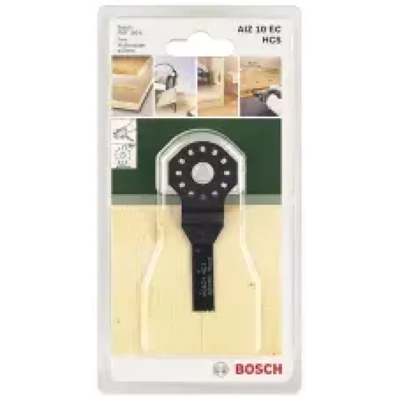 Bosch Accessories 2609256949 AIZ 10 EC lama bimetallica per taglio a tuffo, 10 mm