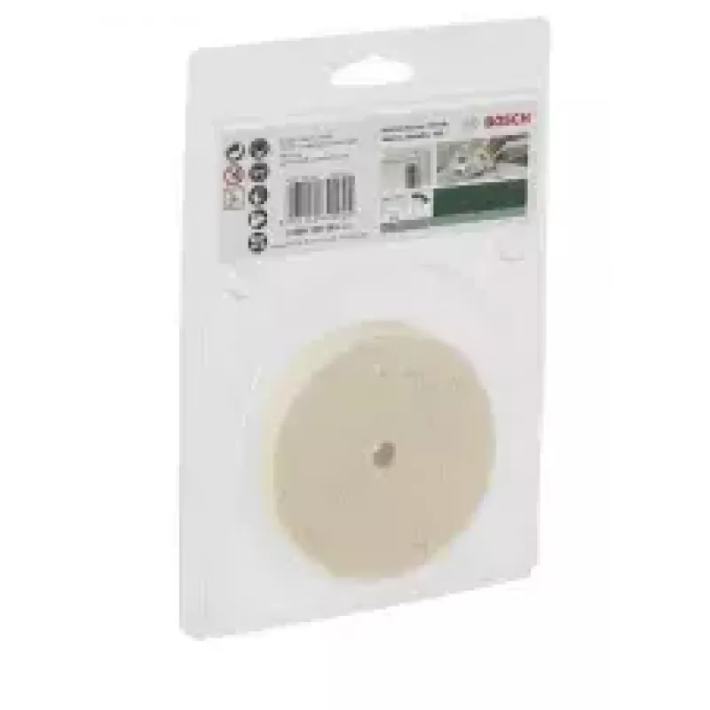 Disco lucidante Bosch 2609256561 diametro 8,5 cm feltro