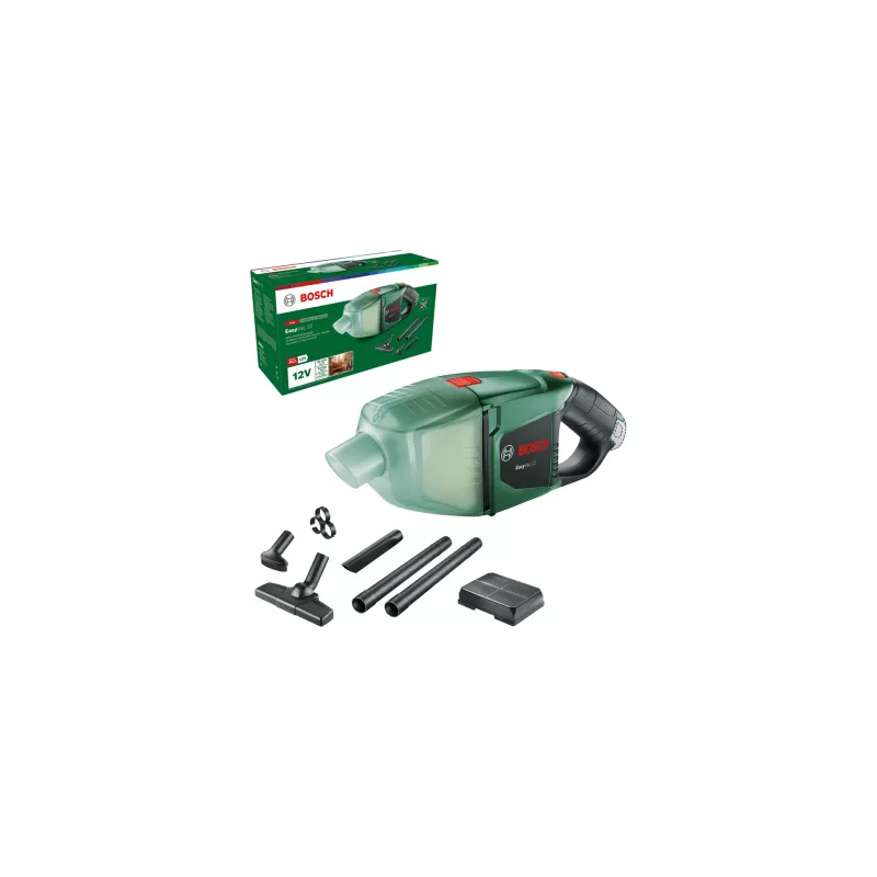 Bosch EasyVac 12 aspirapolvere a batteria 2-in-1 a secco senza sacchetto verde