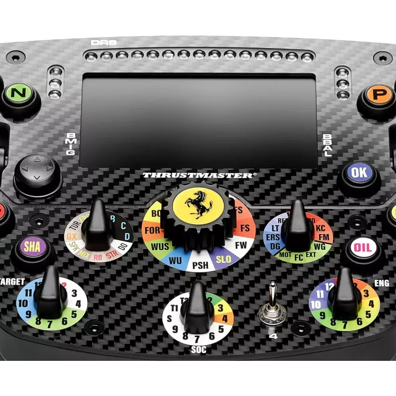 Volante da racing Thrustmaster AddOn Ferrari SF25 Edition per KON/PC — replica ufficiale del volante Ferrari
