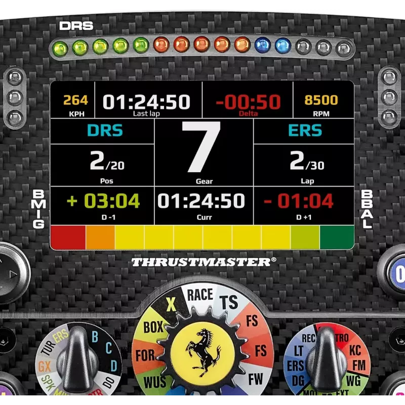 Volante da racing Thrustmaster AddOn Ferrari SF25 Edition per KON/PC — replica ufficiale del volante Ferrari
