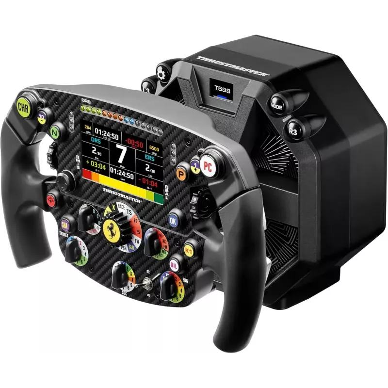 Volante da racing Thrustmaster AddOn Ferrari SF25 Edition per KON/PC — replica ufficiale del volante Ferrari