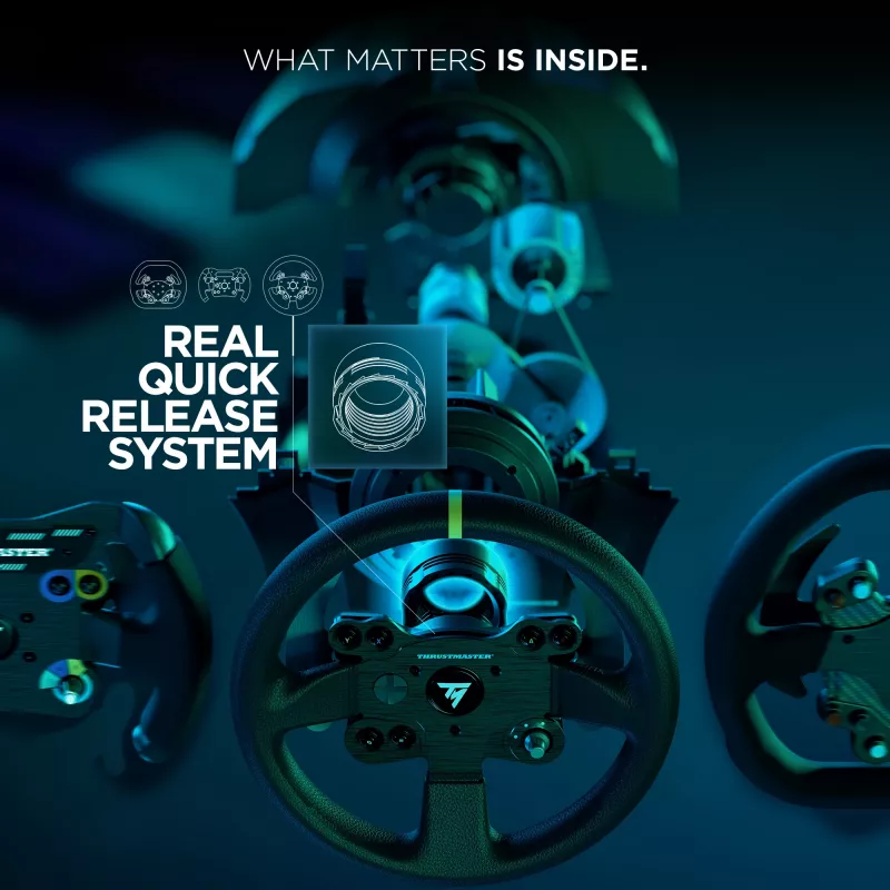 Thrustmaster TX RACING WHEEL LEATHER EDITION nero volante + pedali PC, Xbox One