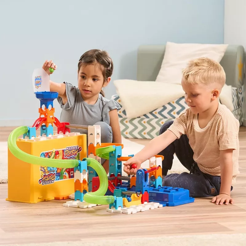 Set di costruzioni VTech Marble Rush M400 — 80 pezzi, pista di biglie interattiva