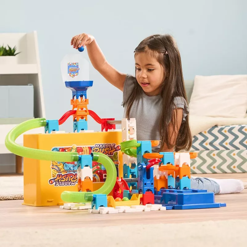 Set di costruzioni VTech Marble Rush M400 — 80 pezzi, pista di biglie interattiva