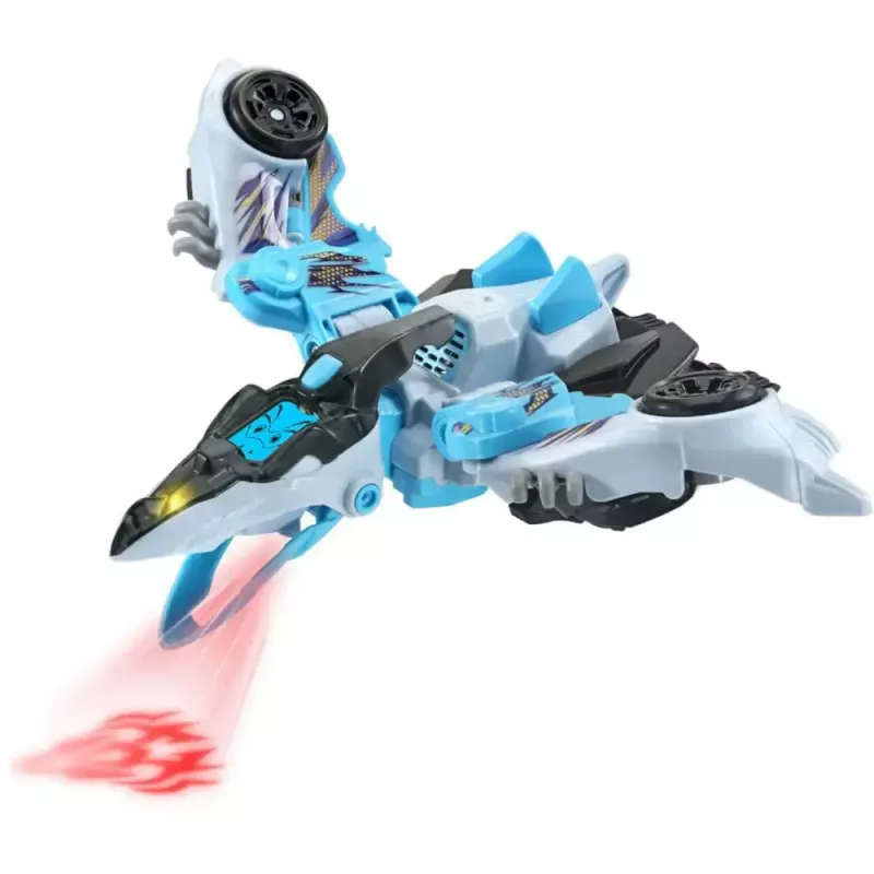 Giocattolo trasformabile VTech Switch & Go Dinos Fire Pterotactyl — modello VTech 80-572804, dinosauro/veicolo elettronico trasformabile