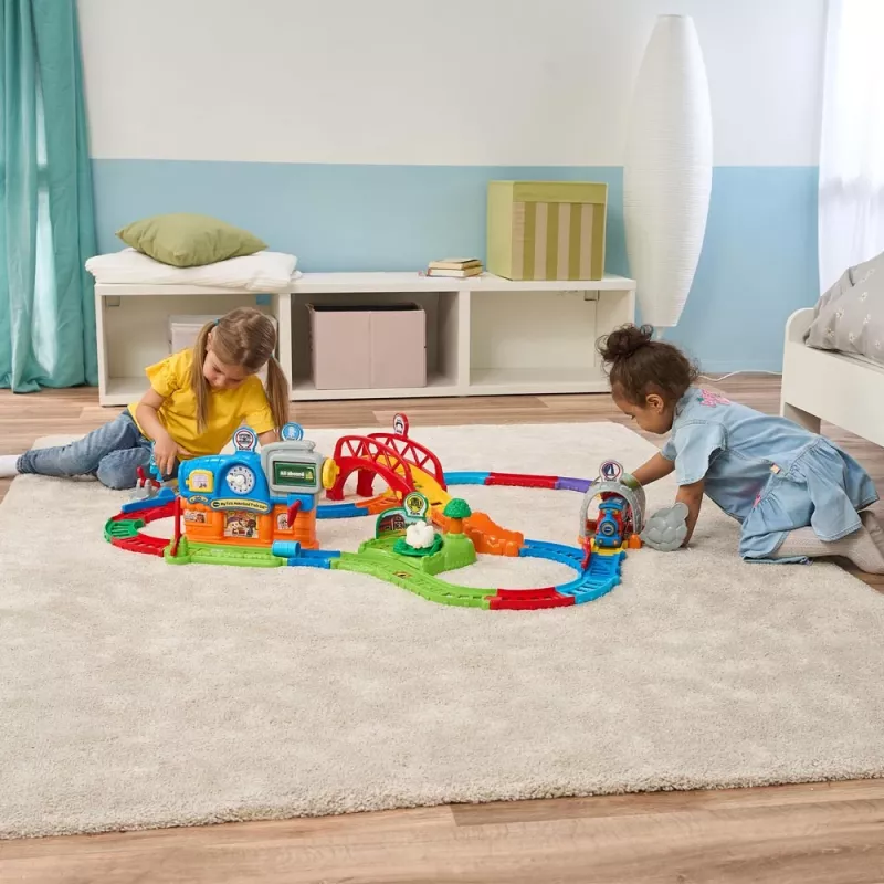 Set da gioco VTech Tut Tut Baby Speedster - stazione colorata, suoni e musica interattivi