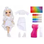 Bambole moda Rainbow High Air Brush & Create – occhi viola, bambola moda, femmina, 4 anni, bambino/bambina, multicolore