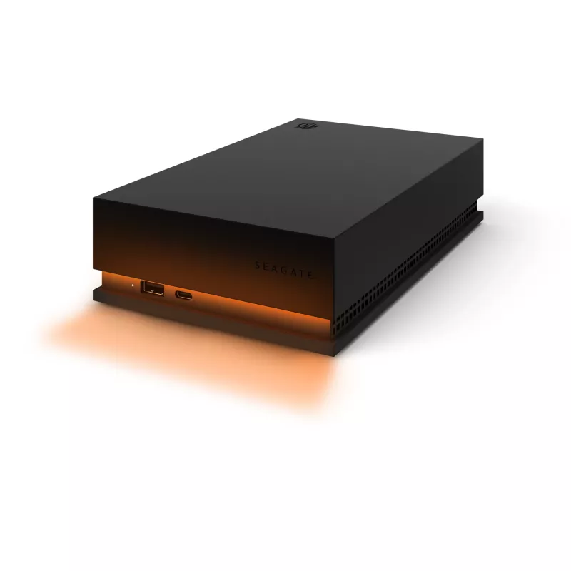 Seagate FireCuda Gaming Hub disco rigido esterno 8 TB Micro-USB B / USB Type-A / USB Type-C 3.2 Gen 1 (3.1 Gen 1) nero