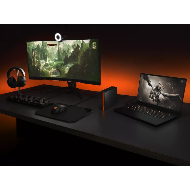 Seagate FireCuda Gaming Hub disco rigido esterno 8 TB Micro-USB B / USB Type-A / USB Type-C 3.2 Gen 1 (3.1 Gen 1) nero