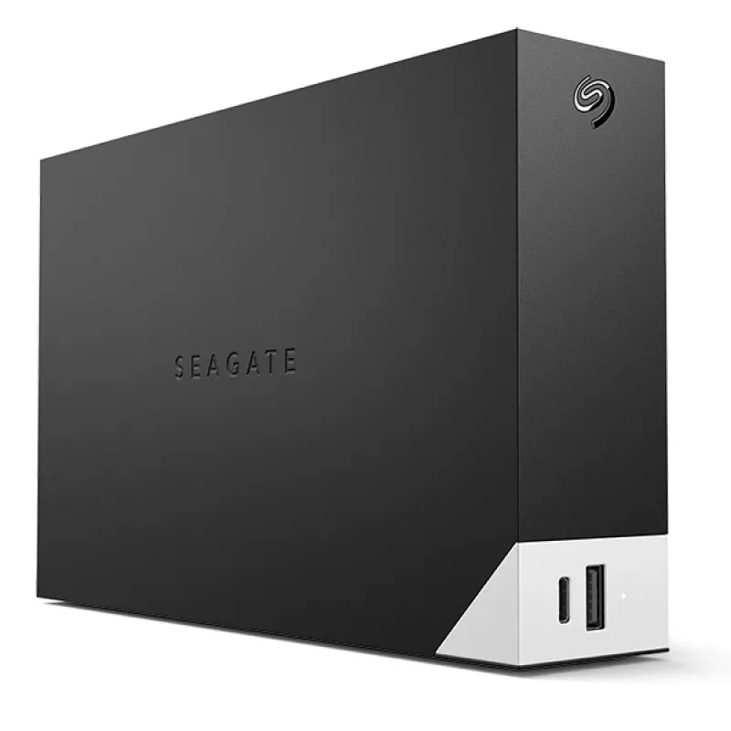 Seagate One Touch Hub disco rigido esterno 8 TB USB Type-A / USB Type-C 3.2 Gen 1 (3.1 Gen 1) nero, grigio