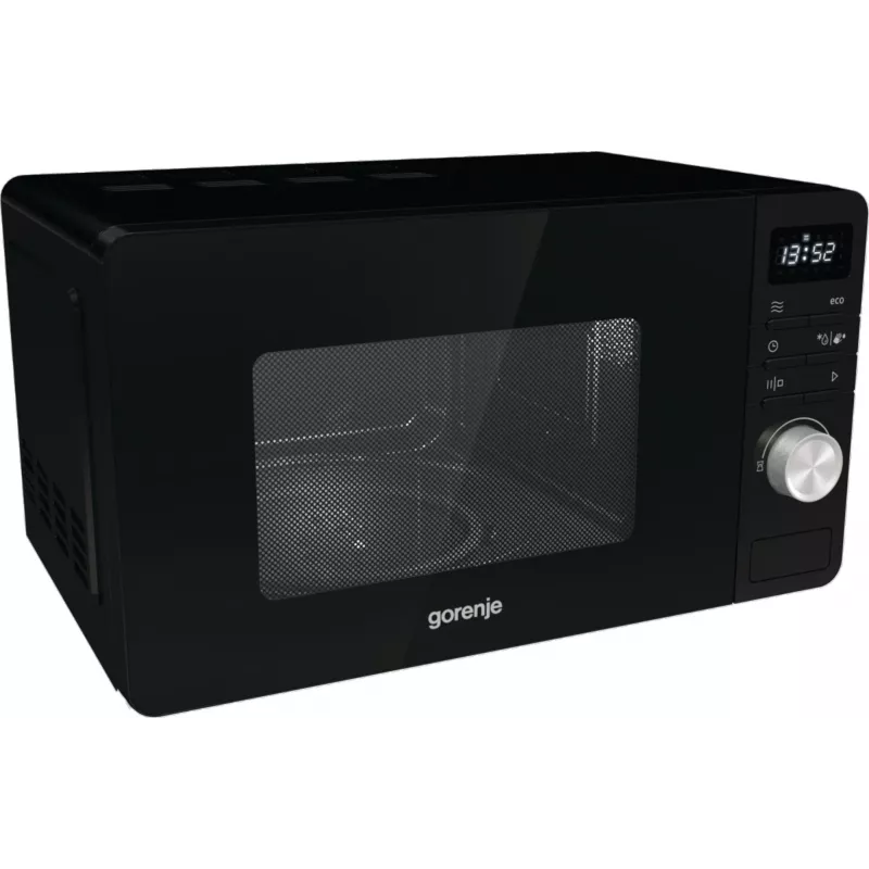 Gorenje Microonde MO20A3B, da appoggio, microonde solo, 20 l, 800 W, display integrato, LED