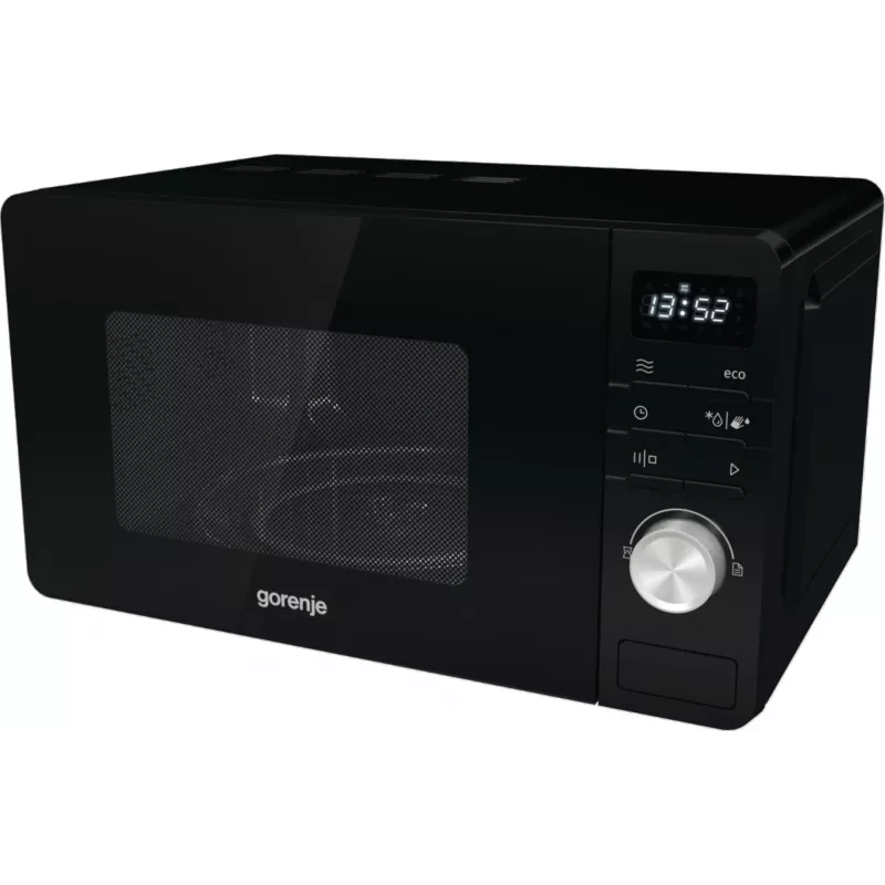 Gorenje Microonde MO20A3B, da appoggio, microonde solo, 20 l, 800 W, display integrato, LED