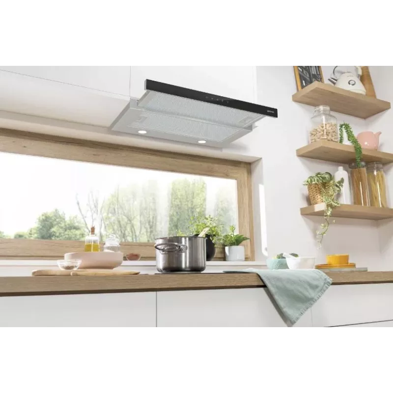 Gorenje TH64E3SGB cappa aspirante semi-incassata (a scomparsa) acciaio inox 350 m³/h