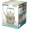 Bollitore elettrico Gorenje K17CLIN 1,7 l 2000 W crema