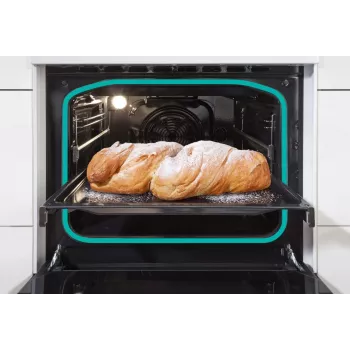 Cucina Gorenje GECS6C70XC cucina a libera installazione piano cottura elettrico acciaio inox