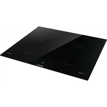 Piano cottura a induzione Gorenje GI6421BSC, nero, da incasso, 59,5 cm, piano cottura a induzione a zone, vetroceramica, 4 zone