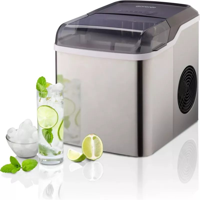 Macchina per ghiaccio portatile Gorenje IMD1200SB 12 kg/24h acciaio inox
