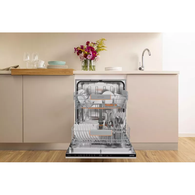 Lavastoviglie completamente incassabile Gorenje GV642C65 14 coperti