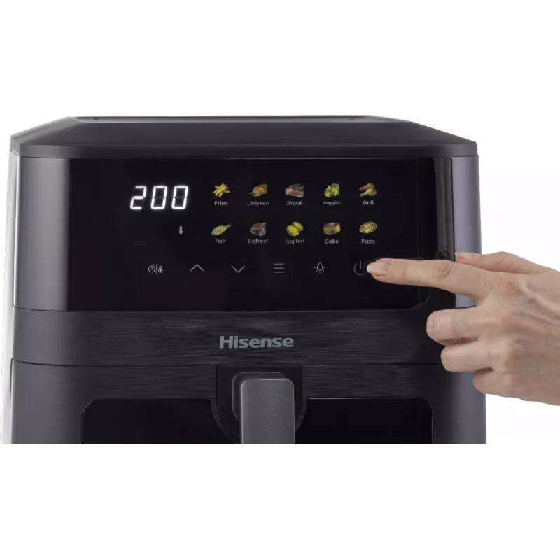 Friggitrice ad aria Hisense HAF2100DCD singola 7,7 L 2100 W nero