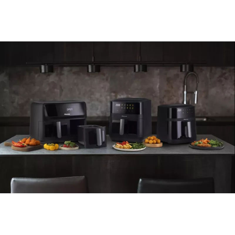 Friggitrice ad aria Hisense HAF2100DCD singola 7,7 L 2100 W nero