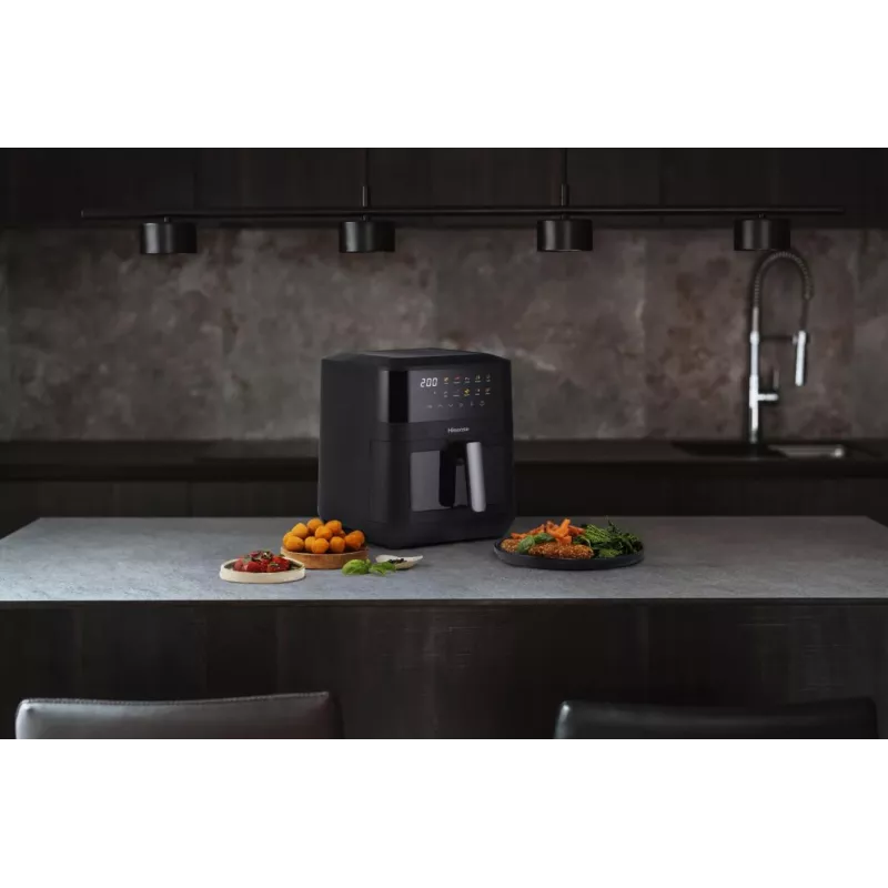 Friggitrice ad aria Hisense HAF2100DCD singola 7,7 L 2100 W nero