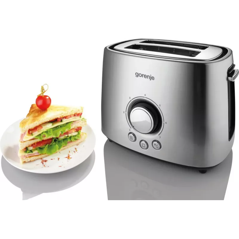 Gorenje T1000E 7 2 fette 1000 W acciaio inox