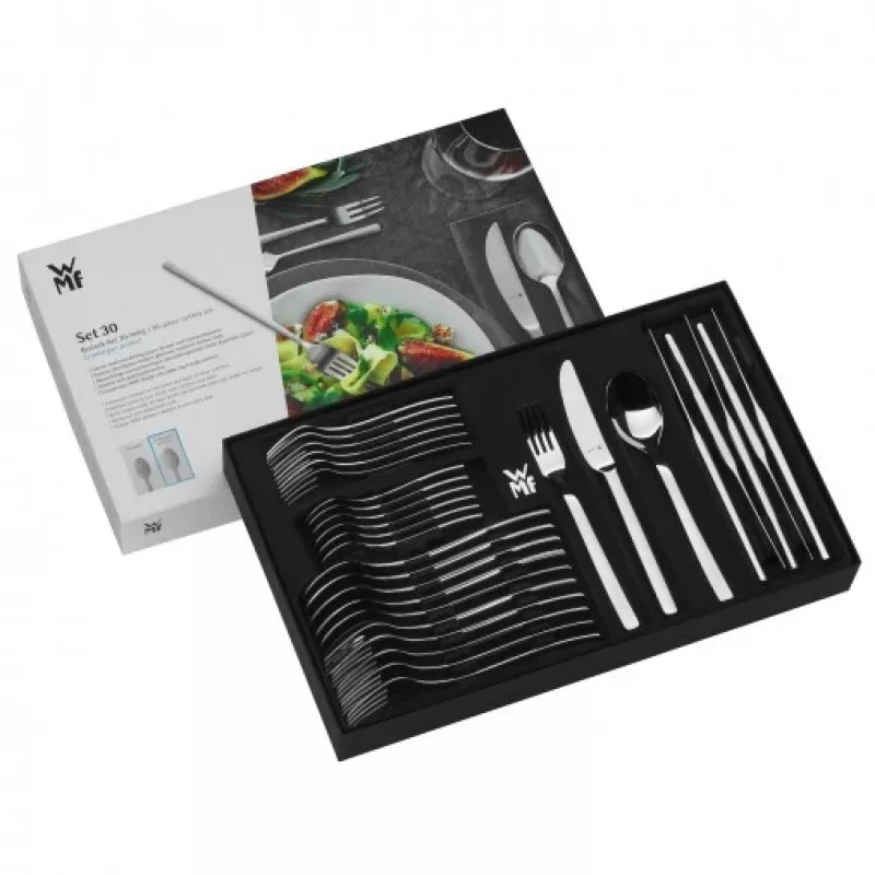 WMF 12619163 set posate 30 pz. acciaio inox