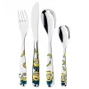 WMF 1286076040 set posate 4 pz. multicolore, acciaio inox