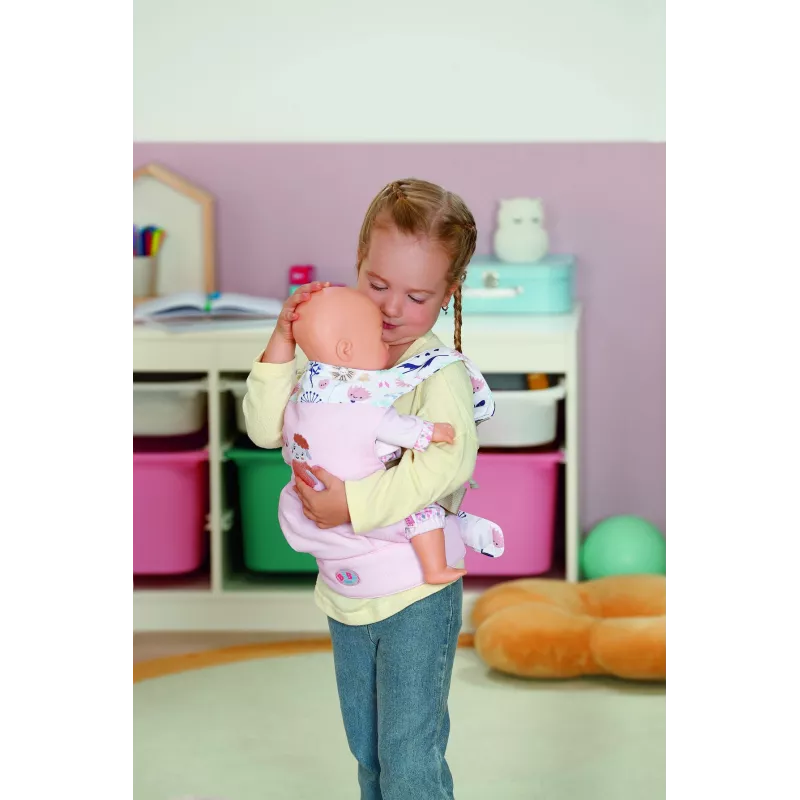 BABY born Baby Carrier Flower marsupio porta bambole