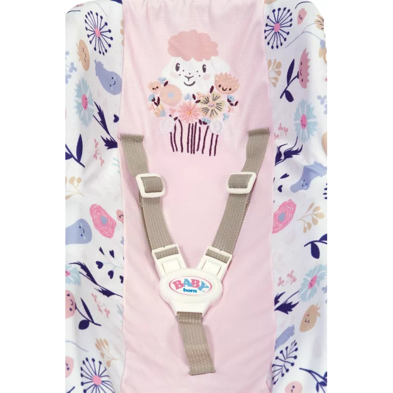 BABY born Comfort Seat Flower seggiolino auto per bambole