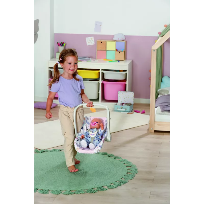 BABY born Comfort Seat Flower seggiolino auto per bambole