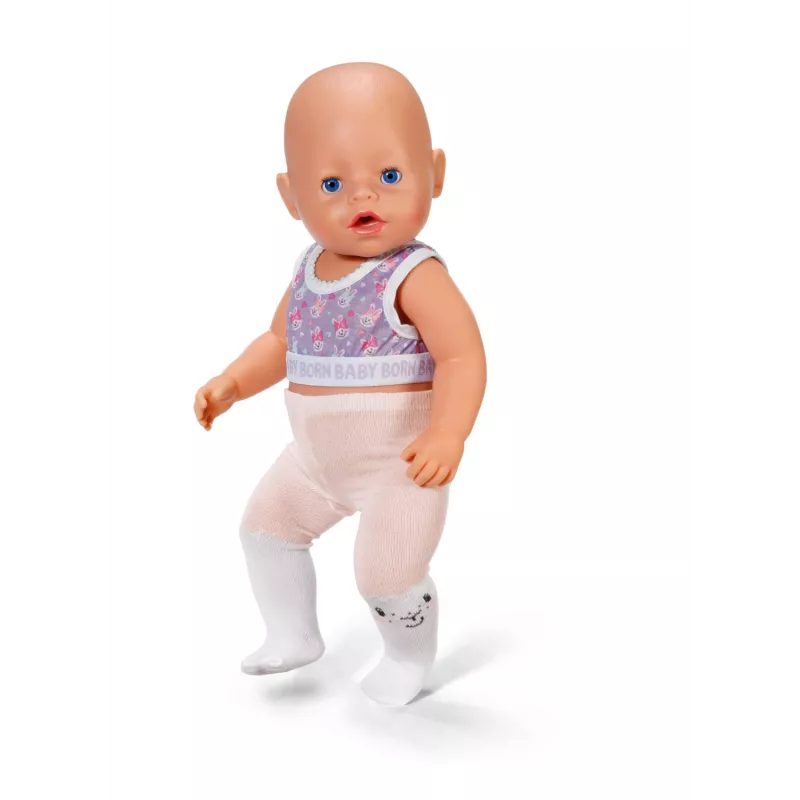 BABY born Strumpfhosen & Socken Schaf 2-fach sortiert 43 cm collant per bambole