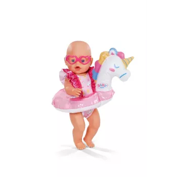 BABY born Bade-Set Einhorn 43 cm, costume da bagno per bambole, 3 anni