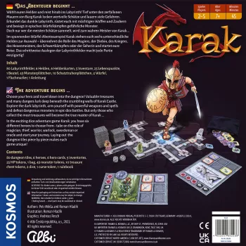 Kosmos Karak gioco da tavolo gioco di ruolo