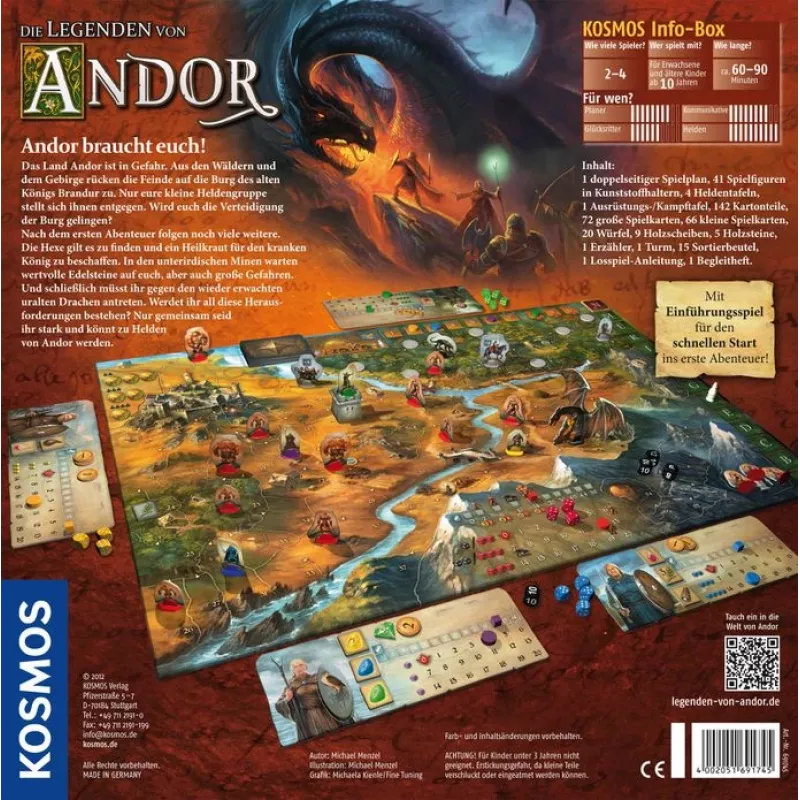 Kosmos 69174 gioco da tavolo/di carte gioco da tavolo gioco di ruolo