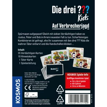 Kosmos 74179 Die drei jQuery22009414852831456957_1703856853844 15 min. gioco di carte detective