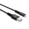 Lindy cavo di ricarica e sincronizzazione rinforzato da 3 m USB Type-A a Lightning