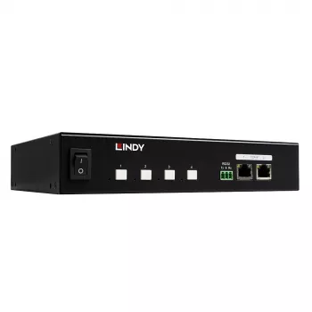 Lindy 32622 unità di distribuzione dell'alimentazione (PDU) 4 uscite AC 1U nero