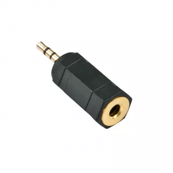 Lindy 35622 adattatore di cambio genere 2,5 mm 3,5 mm nero