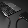 Lindy cavo USB 3.2 Type-C a Micro-B 2 m, Anthra Line, 2 m, USB C, Micro-USB B, USB 3.2 Gen 1 (3.1 Gen 1), nero