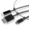 Lindy supporto per convertitore USB Type-C, mDP e DisplayPort a HDMI 18G