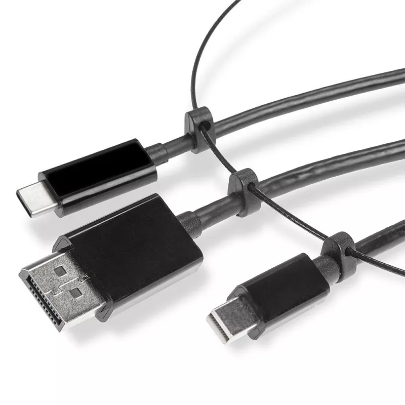Lindy supporto per convertitore USB Type-C, mDP e DisplayPort a HDMI 18G