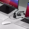 Lindy supporto per convertitore USB Type-C, mDP e DisplayPort a HDMI 18G